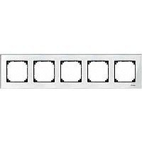 M-Elegance Рамка 5-ная, стекло бриллиант