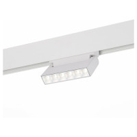 ST LUCE ST364.546.06 Магнитный трековый светильник белый LED 1*6W 4000K 532Lm Ra>80 36° IP20 L120xW22xH108 48V