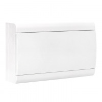 Щит распределительный ЩРН-П-15 (пром, упаковка) белая дверца IP41 Basic, pb-n-15w-bas