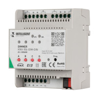 INTELLIGENT ARLIGHT Диммер KNX-104-DIM-DIN (12-24V, 4x4A) (IARL, IP20 Пластик, 2 года), 025658 INTELLIGENT ARLIGHT Диммер KNX-104-DIM-DIN (12-24V, 4x4A) (IARL, IP20 Пластик, 2 года), 025658