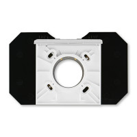 5530H-C67107 16 - Розетка ABB Levit для централизованных систем пылеудаления серый / белый - 2CHH506717C4016