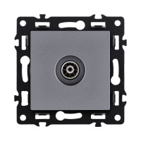 Розетка спутниковая SAT, серый Kollinger Asthetik AS-021GY