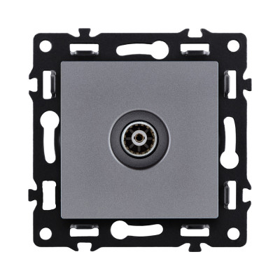 Розетка спутниковая SAT, серый Kollinger Asthetik AS-021GY