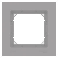 ATN440301 - ATLASDESIGN AQUA 1-постовая РАМКА, IP44, АЛЮМИНИЙ, Systeme Electric