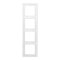 Рамка 4 поста; дюропласт; белый матовый, LS984WWM Рамка 4 поста; дюропласт; белый матовый, LS984WWM