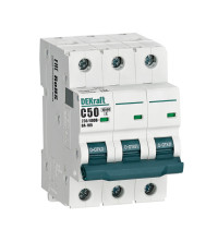 DEKraft Автоматический выключатель ВА105-3P-050A-C