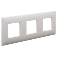 4400906 - ДКС Рамка ARTLEBEDEV, "Avanti", "Белое облако", 3 поста