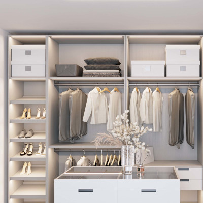 Профиль LINE-2308-F-2000 ANOD GOLD (Arlight, Алюминий), 039989