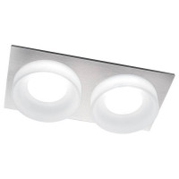 Светильник потолочный встраиваемый, MR16 G5.3, хром DL2902, Feron 41141