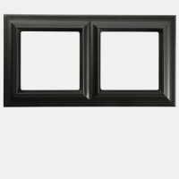 Рамка 2-поста; Eco Profi Standart; термопласт; антрацит, EPS482AN Рамка 2-поста; Eco Profi Standart; термопласт; антрацит, EPS482AN