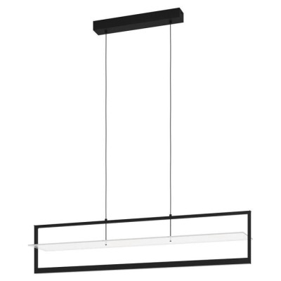 390024 Подвесной потолочный светильник (люстра) FARNETA, LED 2x15W, 3600lm, L980, B180, H1500, алюми