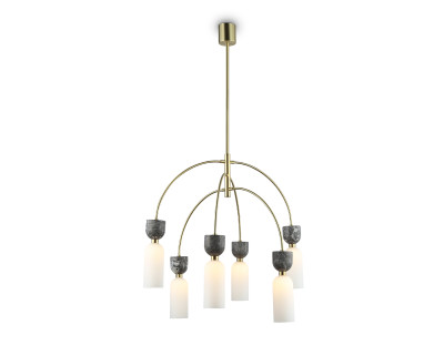 Потолочный светильник с мрамором G9*6, AMBRELLA LIGHT, LH53333