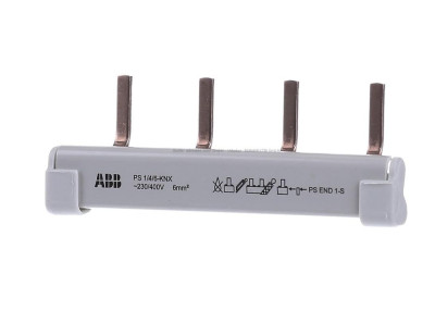 PS1/4 - 1ф.шина к. 4мод.63А PS1/4