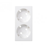 Simon Cima 500 Белая Накладка на 50002432-039, 50002472-039, 50х100мм, 50001841-030