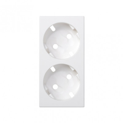 Simon Cima 500 Белая Накладка на 50002432-039, 50002472-039, 50х100мм, 50001841-030