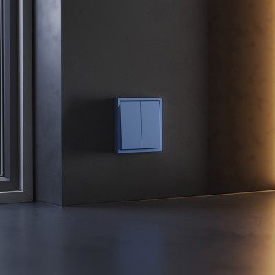 Клавиши для выключателя/переключателя двухклавишного, S70 (деним), VLS000315