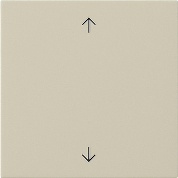 536101 Gira Накладка управления жалюзи с символами стрелок System 3000