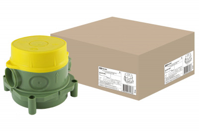 Установочная коробка СП 82х80х79,5мм, для заливки в бетон, TDM Electric, SQ1402-9003