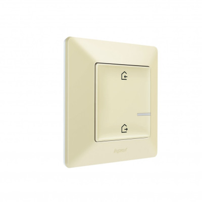 752296 - Valena Life with NETATMO. Стартовый пакет.  Шлюз WiFi + умная розетка 2К+З 16А 230В + главный беспроводной выключатель "Я дома/Я вне дома". Цвет Слоновая кость