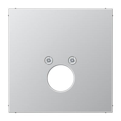 Крышка для одного гнезда подключения громкоговорителя; алюминий, AL2962-1