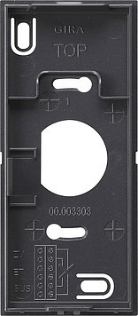 851028 Gira Монтажная пластина для квартирной видеостанции накладного монтажа 851028 Gira Монтажная пластина для квартирной видеостанции накладного монтажа