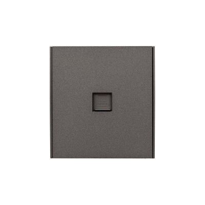 Розетка STRONG компьютерная RJ45 кат6 с/у графит KRANZ, KR-78-0724-6