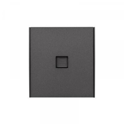 Розетка STRONG компьютерная RJ45 кат6 с/у графит KRANZ, KR-78-0724-6