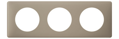 Legrand Рамка - Программа Celiane - 3 поста - Грэй перкаль, 066723