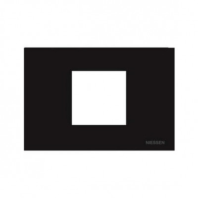 ABB NIE Zenit Антрацит Рамка итальянский стандарт на 2 модуля