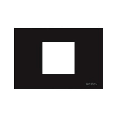 ABB NIE Zenit Антрацит Рамка итальянский стандарт на 2 модуля