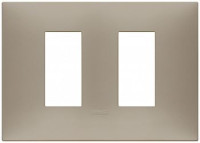 Vimar Накладка на 2 модуля по бокам для коробки на 3 модуля, горлица матовая, 09679.12 Vimar Накладка на 2 модуля по бокам для коробки на 3 модуля, горлица матовая, 09679.12