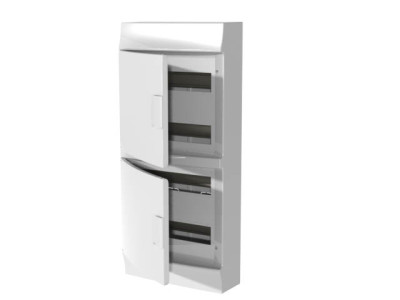 41P12X41 - Бокс настенный Mistral41 48М непрозрачная дверь (без клемм)