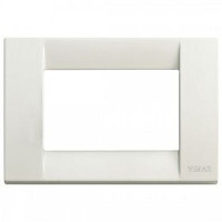 Vimar Накладка для 3 модулей металл слоновая кость, 16733.10