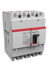 Legrand Автоматический выключатель DRX 125 HP TM Рег 4П 80A 36кА, 669737