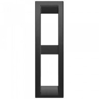Vimar Накладка на 2 модуля для панелей пластик черный, 16787.16