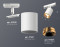 Трековый акцентный светильник однофазный MR16 GU5.3, AMBRELLA LIGHT, XT7421004