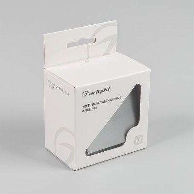 049869 - Механизм выключателя одноклавишный непроходной SWT-MK01-PL-GR-V (250V, 10A) (Arlight, -)