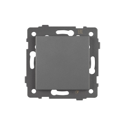 049869 - Механизм выключателя одноклавишный непроходной SWT-MK01-PL-GR-V (250V, 10A) (Arlight, -)