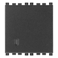 Vimar Переключатель с 4-мя контактами ( инвертор ) 1P 16AX 2 модуля, серый, 19013.2 Vimar Переключатель с 4-мя контактами ( инвертор ) 1P 16AX 2 модуля, серый, 19013.2