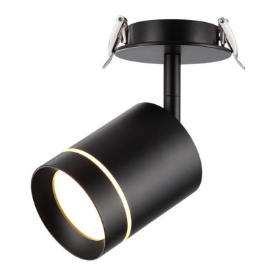 Novotech 357688 SPOT NT18 214 черный Встраиваемый светильник IP20 LED 3000K 9W 160-265V ARUM