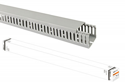 Кабель-канал перфорированный 40х40 перфорация 4/6мм TDM Electric (36 м), SQ0410-0013