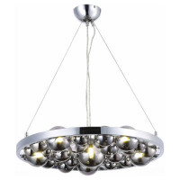 ST LUCE SL1510.103.06 Люстра подвесная ST-Luce Хром/Дымчатый G9 6*5W