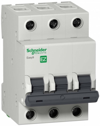 Schneider Electric EASY 9 Автоматический выключатель 3P 25A (C)