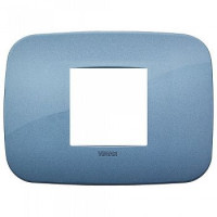 19682.86 - Vimar Накладка ROUND на 2 модуля центрально синяя