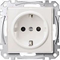 M-Creativ Розетка без з/к,, прозрачн./бел.