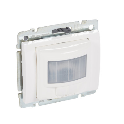Legrand GaleaLife. Датчик движения ИК двухпроводный без N, 240Вт, с возможностью ручного управления. Белый, 775672