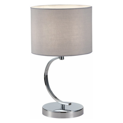 Evoluce SLE105304-01 Прикроватная лампа Хром/Серый E14 1*40W