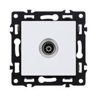 Розетка спутниковая SAT, белый Kollinger Asthetik AS-021WH