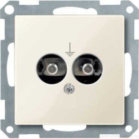 SM Розетка для выравнивания потенциалов, винт. зажимы, беж. SM Розетка для выравнивания потенциалов, винт. зажимы, беж.