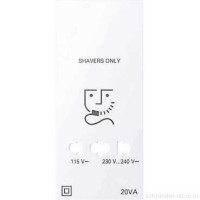 SM Накладка на розетку для эл. бритв арт.№ SCMTN213300, активно-бел. SM Накладка на розетку для эл. бритв арт.№ SCMTN213300, активно-бел.